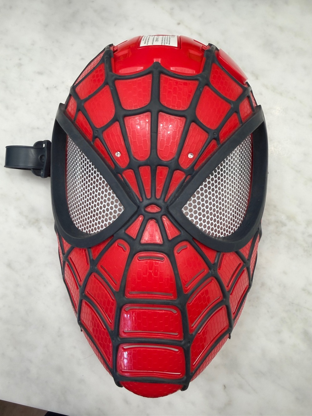 Hasbro Red and Black Spider-Man Kids Superhero Mask